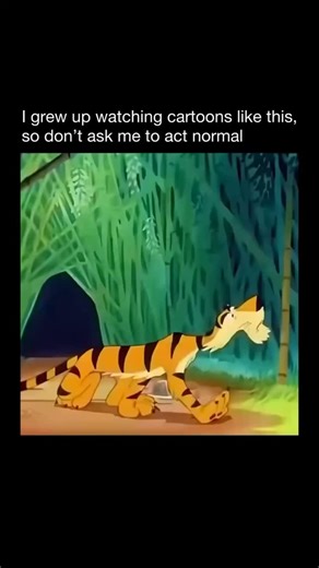 COMEDY CIRCUS on Instagram: "“Tiger Trouble” came out in 1945 and put Goofy in the role of a big game hunter sent to capture a tiger named Rajah. The short plays on the idea of a confident animal facing a hunter who has no real experience, which quickly flips the entire chase. From the start, the narrator builds up Goofy as brave, but every scene shows him fumbling through traps, gear, and basic tracking. The tiger, on the other hand, moves with total ease. He outsmarts Goofy again and again, tu