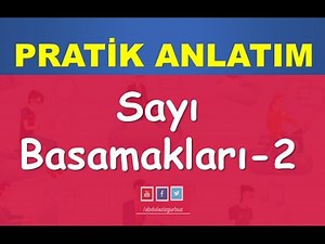 17) Sayı Basamakları | TYT | KPSS | AGS | DGS | ALES | PDF | Abdül Aziz Gürbüz