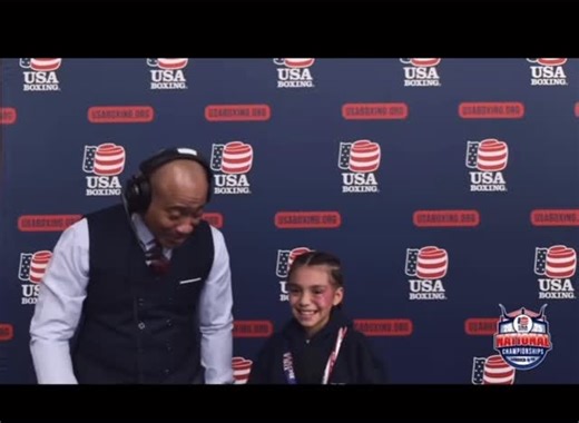 ZARIAH•PRINCESS 👸🏻 on Instagram: "2025 National Championship Interview with David Austin 🎤 This feeling is everything! Looking forward to many more national interviews in the years to come ✨🙏"