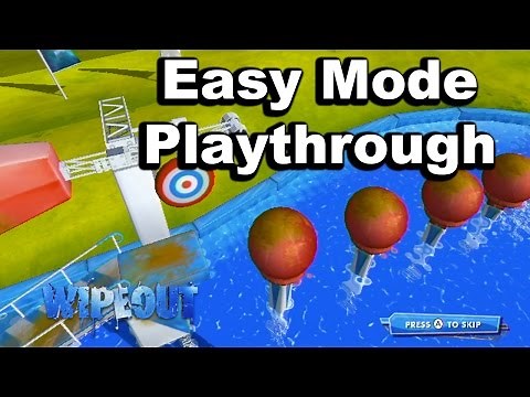 Wipeout the Game - Easy Mode Playthrough (Wii)