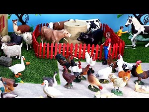 Fun Farm Animal Toys / Figurines - Cows and Horses Toys