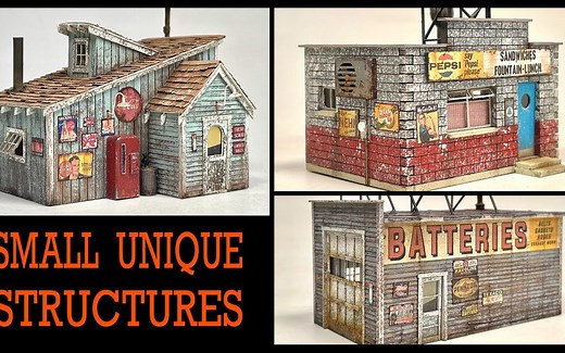 【场景模型（建筑）——如何对大尺寸的场景布局产生重大影响！】【中字】【Jason Jensen Trains】