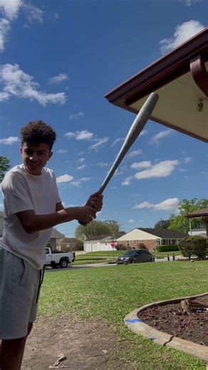 my baseball swing #BackYard baseball