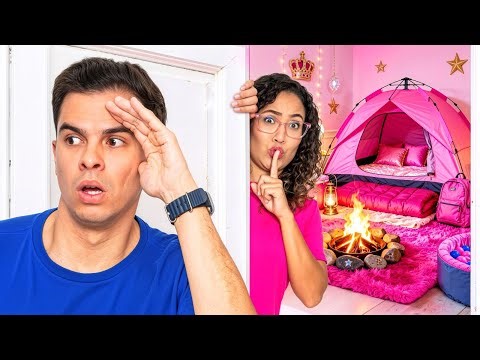 QUANTO TEMPO CONSIGO VIVER SECRETAMENTE NO ACAMPAMENTO SEM MEU NAMORADO SABER!