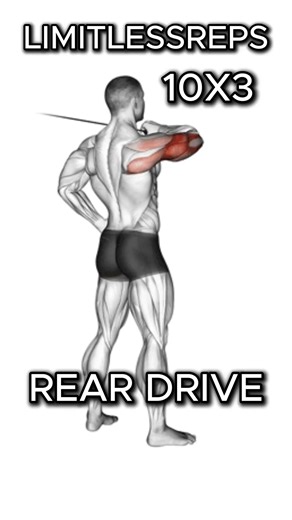 Tricep Power 🔥 Extend • Drive • Dip