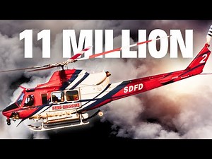 The Incredible Bell 412EP Water Bomber Helicopter