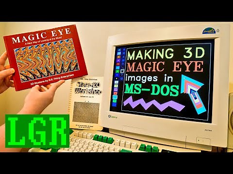 How 1990s Magic Eye 3D Images Were Made