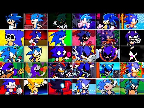 All Sonic Mods Ever Created - Friday Night Funkin' VS Sonic/Sonic.EXE