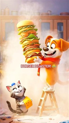 Kallu & Chintu Epic Burger Fail! 😂🍔💥 #Shorts