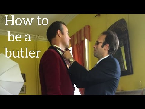 How to be a Butler part 1 - Rosset Bespoke Butler School, introduction and welcome