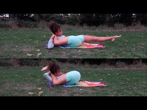 how to put your legs over your head