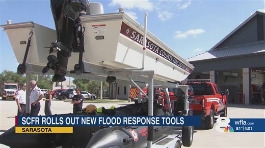 Sarasota County rolls out new high-water rescue equipment ahead of hurricane season