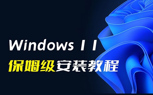 【保姆级教程】最简单完美的Windows 11安装方法!