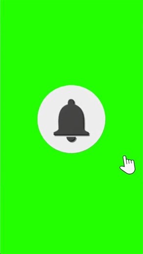 LIKE And SUBSCRIBE Green Screen Video | notification button | bell icon green screen