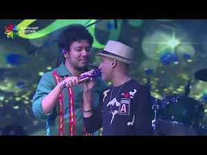 Papon & Zubeen Sing Together | Shyamkanu Mahanta | North East Festival 2018