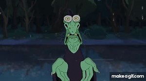 Smiling Friends poor, old, SEXY woman on Make a GIF