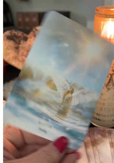 ✨ General reading The Divine Feminine rises through you now, guiding you into a phase of deep emotional healing and intuitive awakening. Water energy washes away old attachments and softens the heart, preparing you for the soulmate connection approaching on your horizon. Holy Amethyst and the archangels surround you with violet‑flame clarity, activating your psychic gifts and sharpening your inner vision. Together, these cards reveal a powerful transformation: you are releasing the past, awakeni