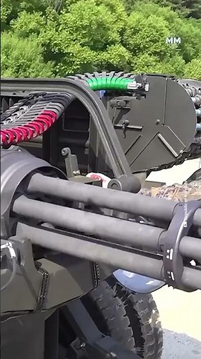 POV: Vulcan Anti-Aircraft Gun System In Action