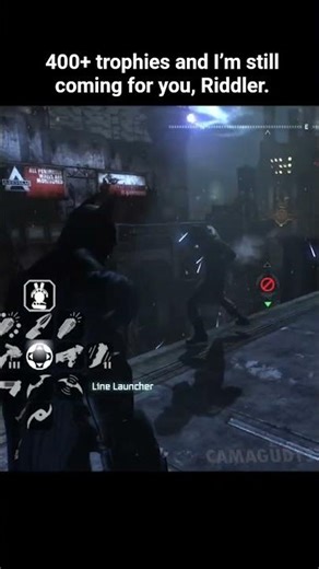 Batman had enough of Riddler trophies