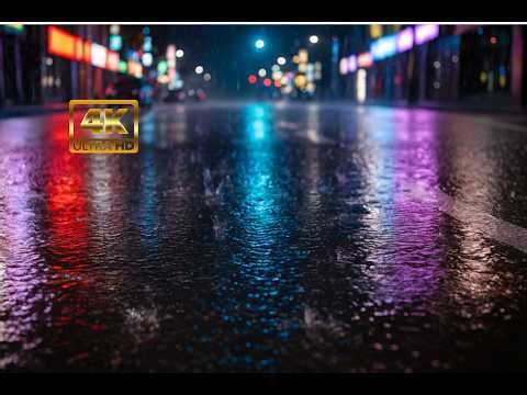 sleep and feel the calm sound of rain to overcome insomnia