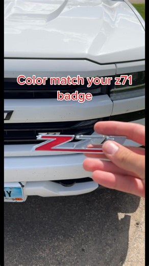 How to Color Match Your Z71 Grill Emblem on Chevy Silverado