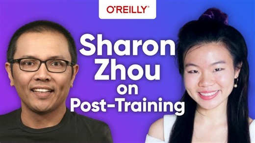 Post-Training Techniques with Sharon Zhou and Ben Lorica | O Reilly posted on the topic | LinkedIn