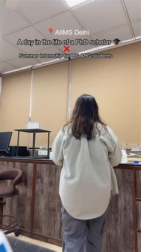 Gunjan Sharma| AIIMS Delhi on Instagram: "A day in the life of a PhD scholar 🎓 IISER Bhopal invites applications from bright and motivated students interested in basic sciences, engineering sciences and economic sciences, Humanities and Social Sciences for its summer research internship program. Eligibility 👇 1. Students who have completed or be currently studying in the 2nd, 3rd, 4th year of B.Sc/B.Tech/BS/BS-MS/B.E (or) 1st year of M.Sc/M.Tech (or) an equivalent program at the time of applic