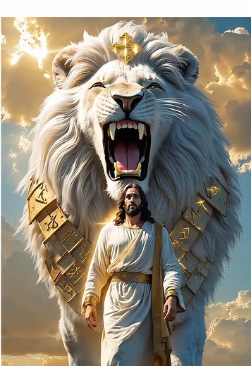 Stunning AI Art Live Wallpaper of Jesus
