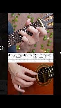 Como tocar "Andantino en do mayor" de Carcassi - #guitar #guitarra #tabs