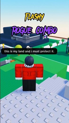 FLASHY rogue combo (Roblox project smash) #roblox