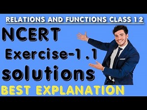 relations and functions class 12|ncert exercise-1.1 solutions part 11