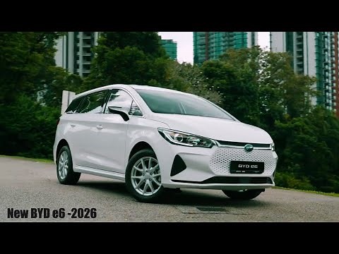 All-New 2026 BYD e6 EV (7-Seats): A reliable and efficient electric vehicle!