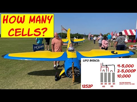 Giant Scale RC Planes and Lipo setup.