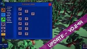 Space Colonist - Update 0.24a - Colonist Jobs System feature