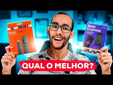 Roku Express vs FireTV Stick Lite - QUAL VALE MAIS A PENA?