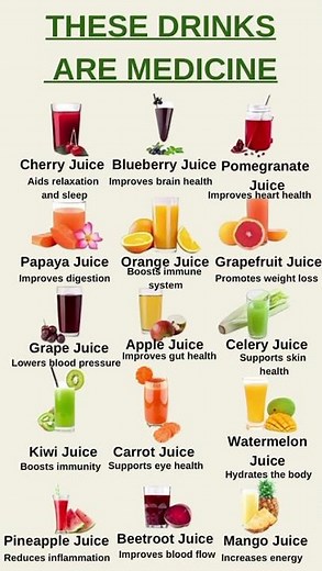 15 Healthy Juices That Work Like Medicine!