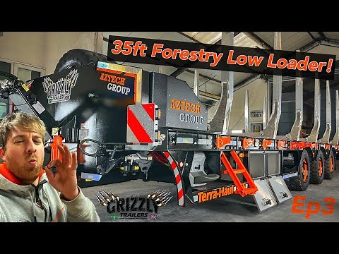 EP3 - We build the ULTIMATE custom TRAILER! …Build process, Operation & Loading! 😬