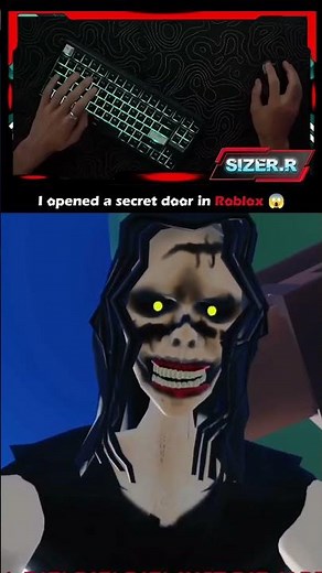 I opened a secret door in Roblox | #roblox #obby