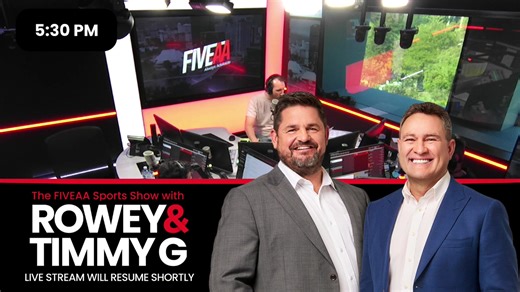 WATCH LIVE: Sports Show with Rowey & Timmy G | FIVEAA
