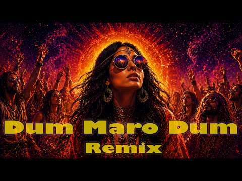 Dum Maro Dum (Psytrance Remix) 🔱 | Hare Krishna Hare Ram | Garuda VR
