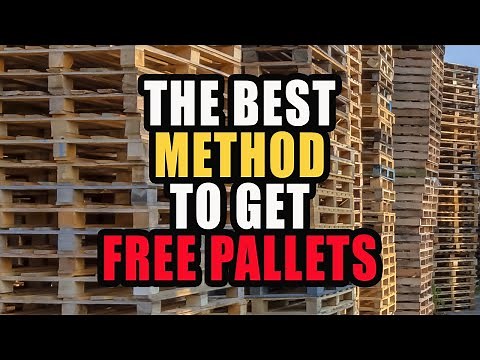 The Best Method To Get FREE Pallets | The Pallet Business Course