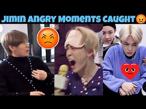 Jimin Angry 💢 Moments Caught 😡 BTS Jimin Mad Angry Moments Caught on Camera 📸 #bts #jimin #kpop #jm