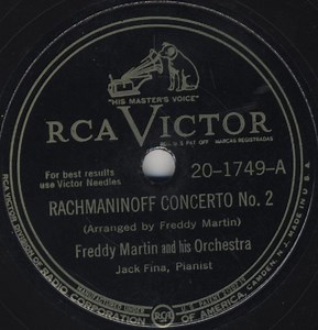 Freddy Martin And His Orchestra - Rachmaninoff Concerto No. 2 / I'm Glad I Waited For You