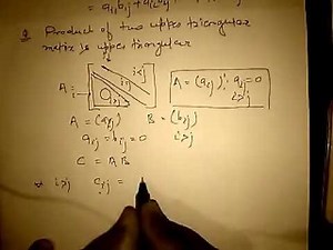 Matrix multiplication using index notation