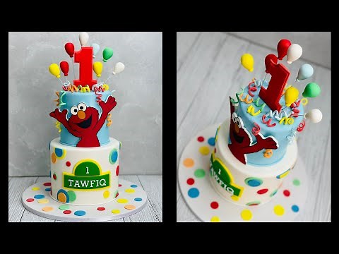Elmo Cake | Sesame Street Cake