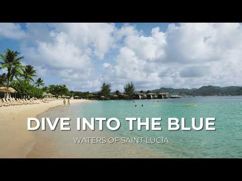 Beachfront at Sandals Resorts in St. Lucia