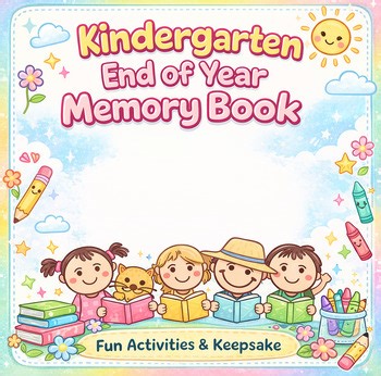 End of Year Memory Mini Book Kindergarten | Print & Go | Last Day Keepsake