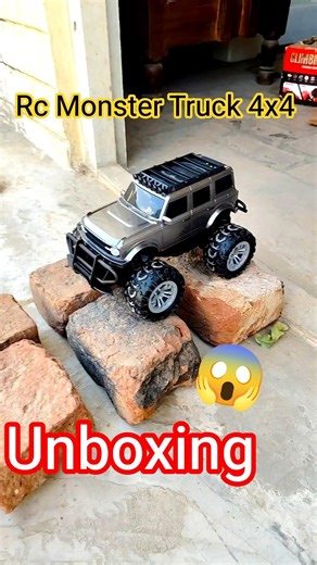Unboxing and Offroading with Big Size Powerful RC Hummer Car || Rc Car 4x4 #short
