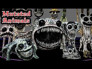 EVERY MUTATED ANIMALS (HORROR) in Zoonomaly 1 & 2 【3D Monster Review】