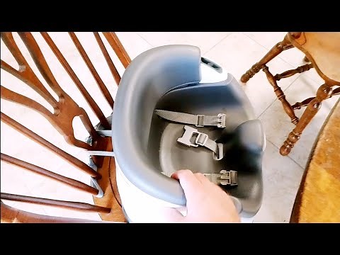 Ingenuity Baby Base 2-in-1. Booster Seat Unboxing, Review, and Setup